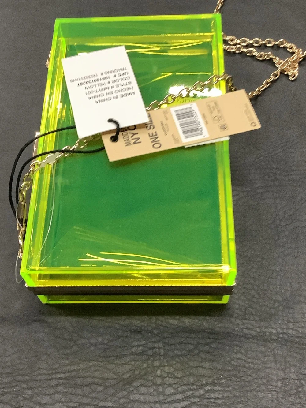 Madden Nyc neon yellow